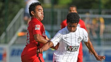 En juego de preparación, el club alemán en el que milita Marco Fabián venció 1-0 al Al Ahli previo al inicio de la Bundesliga.