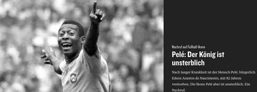 “Pelé fue mejor que Messi, Maradona y Ronaldo juntos”