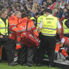 No habrá más grada supletoria en el fondo sur de Anoeta