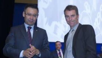 Robert, con Bartomeu.