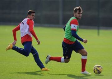 Ya haciendo fútbol, Alexis siempre trabajó de titular.