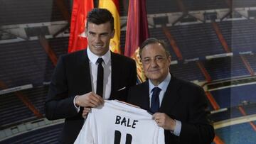 'Florentino Pérez' echando a Bale del Madrid: el final es apoteósico