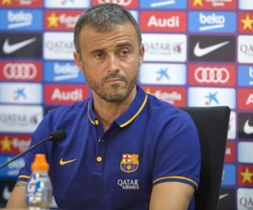 Luis Enrique, actual director técnico de Barcelona, lidera la lista. 