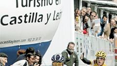 José Iván Gutiérrez, primer líder al sprint