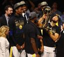 La celebración de los Warriors en imágenes