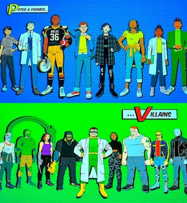 Primeras imágenes de la serie de Spider-Man de Disney+: amigos, villanos, aliados y trajes