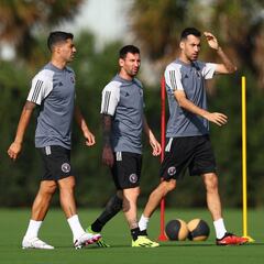 The Messi, Suárez, Alba and Busquets reunion in Miami