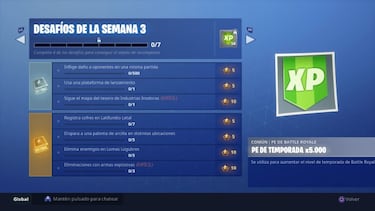 Fortnite Battle Royale: Desafíos de la Semana 3 de la Temporada 5