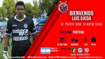 Ojeda buscará una oportunidad en Primera División con el conjunto escualo, esto después de grandes actuaciones en Mérida.