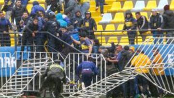 Estadio Sausalito fue destruido previo al duelo entre Everton y Santiago Wanderers