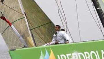 <b>CON LOS GRANDES.</b> El Desafío Español se mantuvo con opciones hasta que su botavara no dio para más.