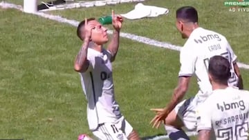 Eduardo Vargas se transforma en héroe en Brasil por esta jugada: ¡golazo al último minuto!
