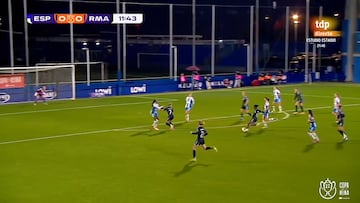 Desde lejos y directo al ángulo: espectacular golazo de Linda