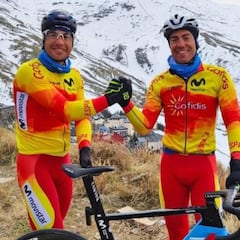 Torres y Mora concluyen su concentración en Sierra Nevada