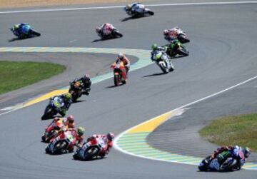 Jorge Lorenzo a la cabeza. 