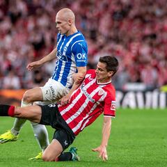 Jon Guridi es duda ante la Real por lesión