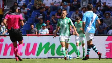 El Puebla derrotó al Real Betis en partido amistoso