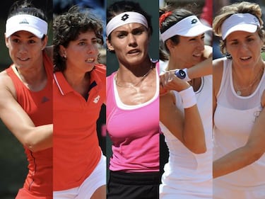 Muguruza y Carla vuelven con Bolsova, Georgina y Martínez
