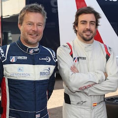 Alonso: "Estoy contento con todo, el coche iba genial"