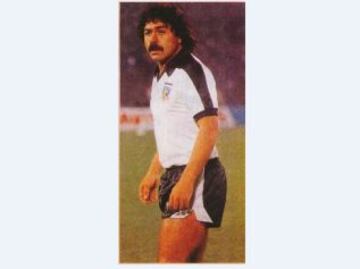 Caszely jugando por Colo Colo en 1983.