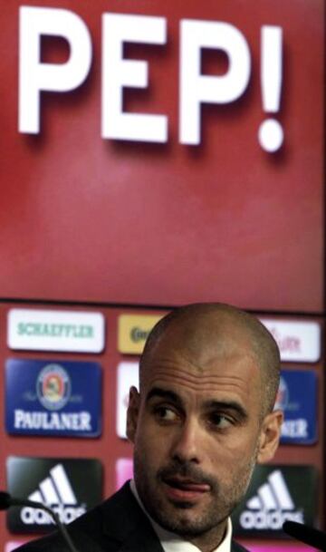 Así fue la primera jornada de Guardiola en el Bayern Múnich