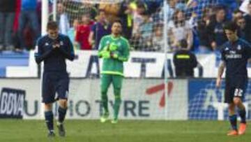 Real Madrid lució sin ideas frente al Málaga.