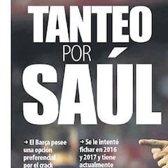 Catalan media say Barça keen on signing Atlético's Saúl