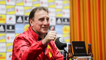 Néstor Lorenzo, sin problemas con James Rodríguez y el Mundial de Clubes.