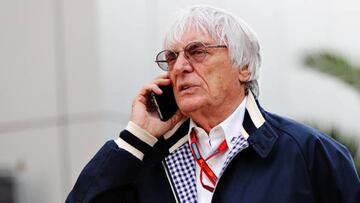 Bernie Ecclestone en Rusia.