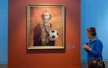 La colección consta de más de cuarenta retratos al óleo.