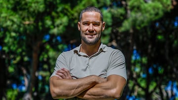 Mario Suárez posa para AS.