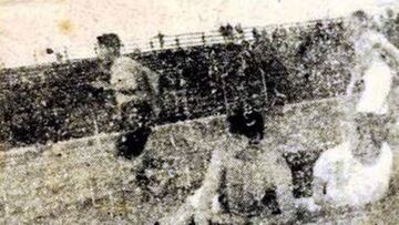 El primer partido de fútbol en Chile: Audax Italiano - Morning Star en 1933