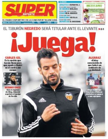 Portadas de la prensa deportiva