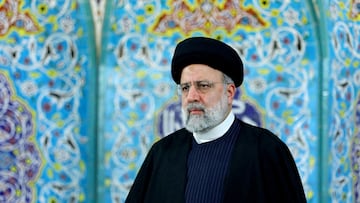 FILE PHOTO: Iranian President Ebrahim Raisi looks on during a meeting in Minab, Iran, February 2, 2024. Iran's Presidency/WANA (West Asia News Agency)/Handout via REUTERS/File Photo ATTENTION EDITORS - THIS PICTURE WAS PROVIDED BY A THIRD PARTY