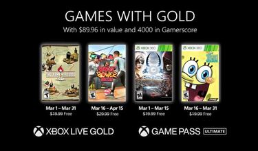 Juegos gratis de marzo en PS Plus, Xbox Gold, Prime Gaming y Stadia Pro