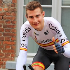 El salto de Carlos Rodríguez en los Mundiales de Flandes