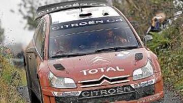 <b>IMPLACABLES. </b>Los Citroën C4 fueron especialmente competitivos sobre el asfalto resbaladizo de los tramos de Irlanda.