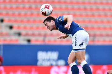 El centro delantero poblano demostró sus habilidades detrás del control y se llevó una cómoda victoria de 3 goles.