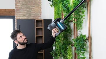 Aspiradora de Cecotec Conga Thunderbrush 560 en su p¨¢gina web y Amazon.