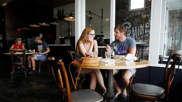 Restaurante italiano Carmines Ybor en Tampa, Florida.