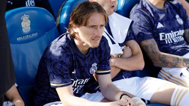 27/01/24 PARTIDO PRIMERA DIVISION LAS PALMAS REAL MADRID
MODRIC BANQUILLO