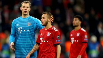 Decepción del Bayern.