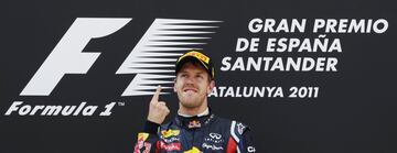 Sebastian Vettel en 2011.