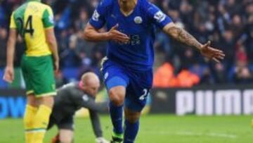 Un gol del Leicester quedó registrado en la escala Richter