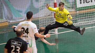 Sergei Hernández, portero del Anaitasuna.