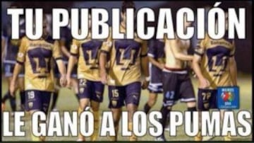 Pumas no pudo contra 'el poderoso' Querétaro y los memes se burlan