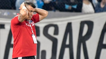 Futbol, Racing vs Colo Colo.
Fase de grupos, Copa Libertadores 2025.
El entrenador de Colo Colo Jorge Almiron es fotografiado durante el partido de copa libertadores por el grupo E contra Racing disputado en el estadio Presidente Peron en Buenos Aires, Argentina.
14/05/2024
Fotobaires/Photosport
Football, Racing vs Colo Colo.
Group stage, Copa Libertadores 2025.
Colo Colo’s head coach Jorge Almiron is pictured during the copa libertadores match for group E against Racing at the Presidente Peron stadium in Buenos Aires, Argentina.
14/05/2024
Fotobaires/Photosport