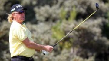 El golfista español Miguel Ángel Jiménez.