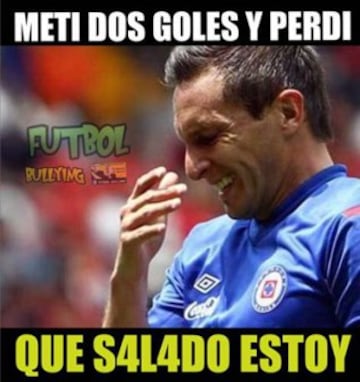América perdía 0-3 en 25 minutos, pero en la segunda mitad revivió el verbo 'Cruzazulear' y le pegó 3-4 a La Máquina, ¡Los memes están imperdibles!
