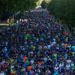 La Maratón de Madrid rompe récord de participación y sigue “el legado”